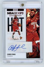 2019 Panini NBA Hoops Chris Paul Hot Signatures Autograph Auto Red SP /25