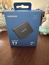 Samsung Portable SSD T7 - 1TB - 1050 MB/s Titan Gray - New