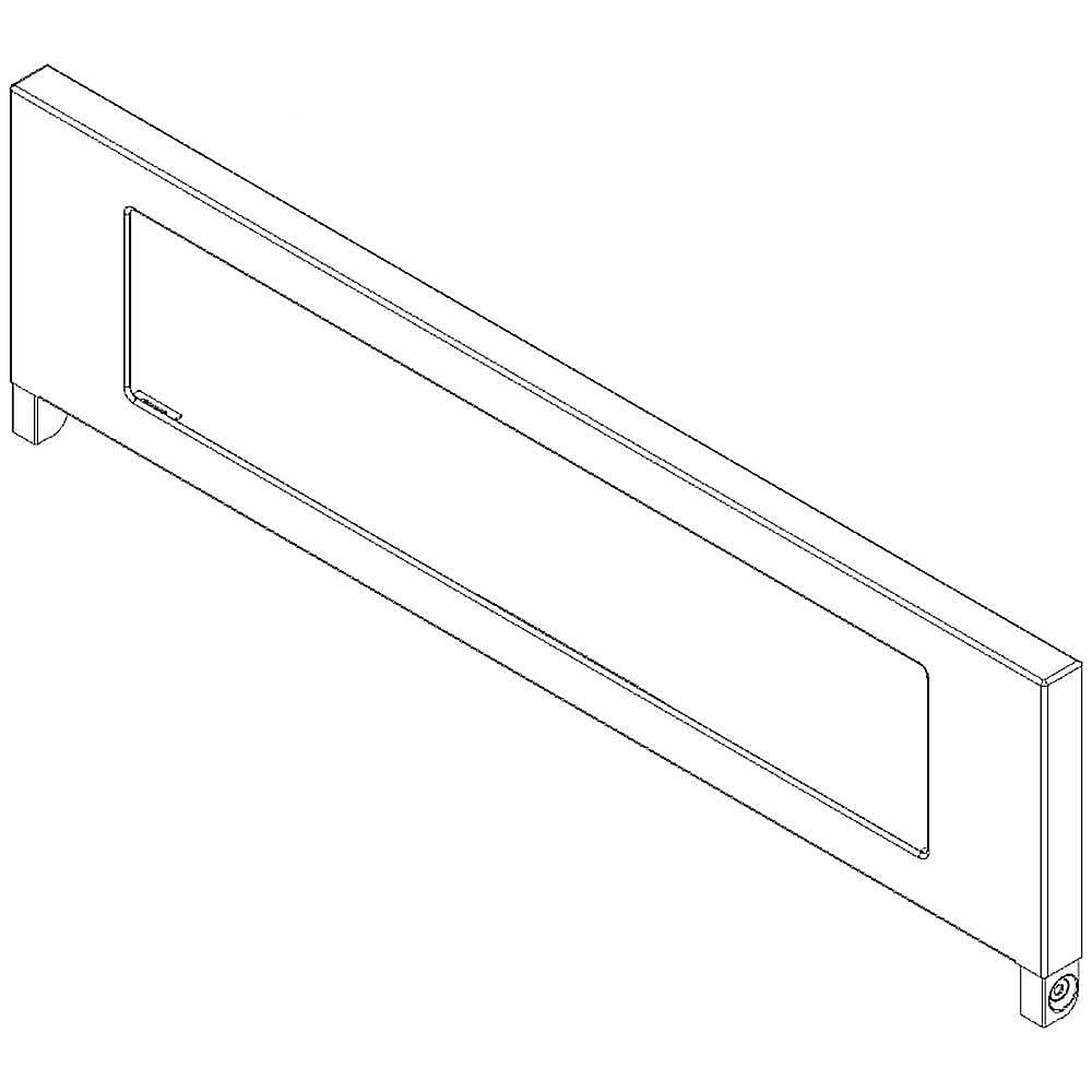 Whirlpool W10702189 Black OEM Wall Oven Control Panel-image