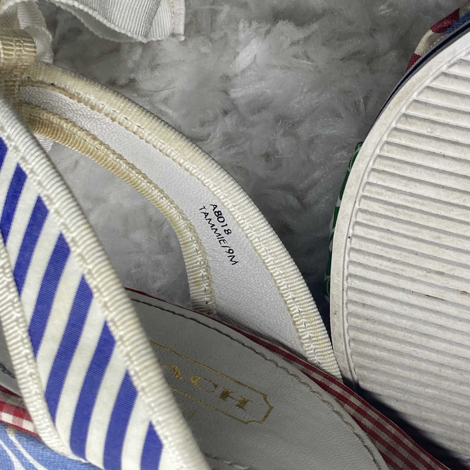 COACH Tammie Multicolored Patchwork Espadrille We… - image 6