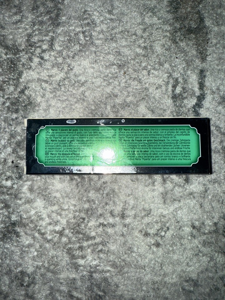 Marvis Classic Strong Mint Luxury Italian Toothpaste 85ml BNIB UK ...