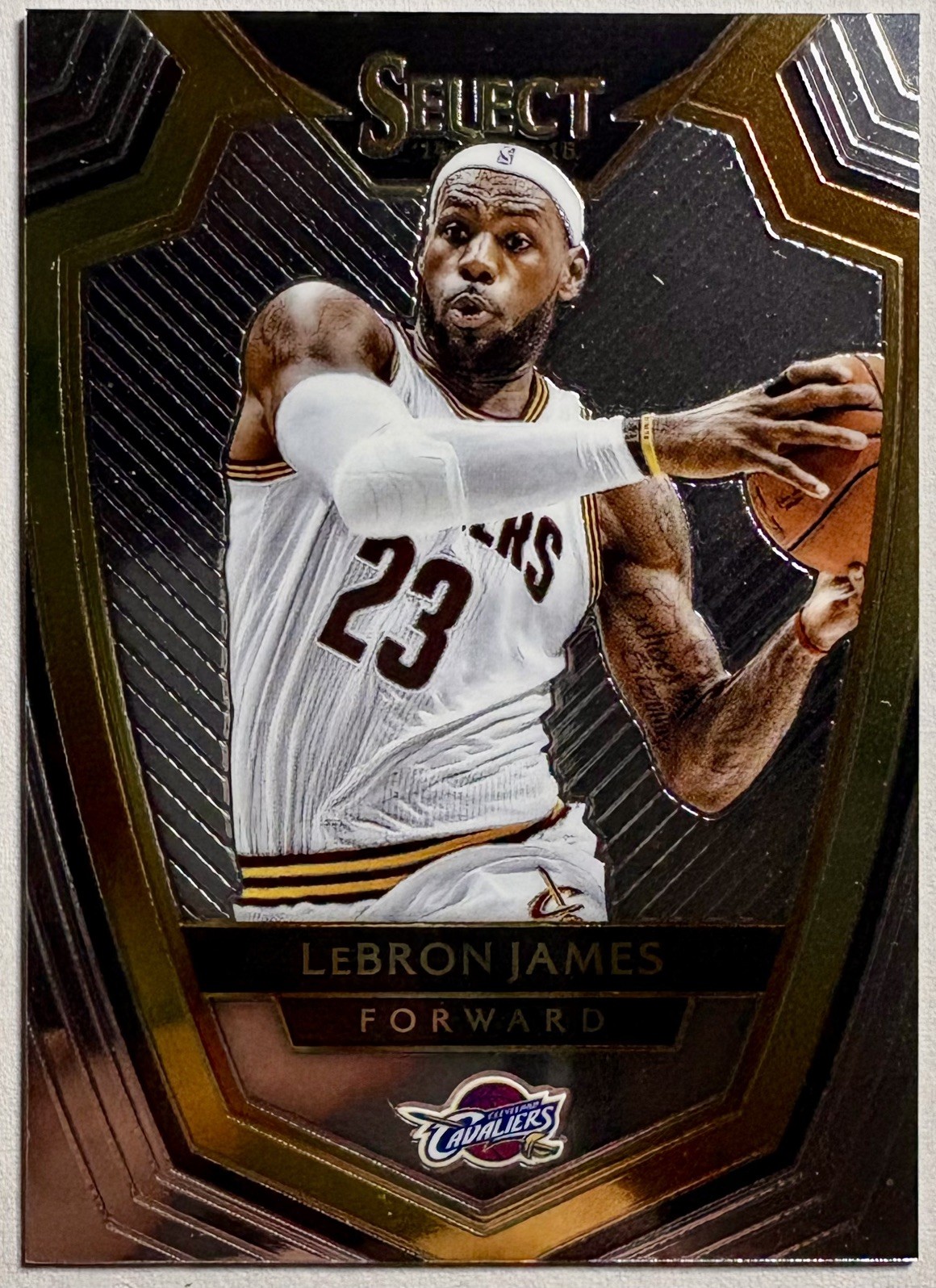 2014-15 Panini Select Premier Level LeBron James #119 Cleveland Cavaliers