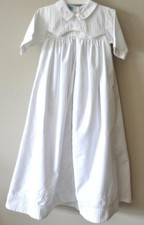 WILL BETH WILL'BETH GORGEOUS LONG CHRISTENING GOWN Size 3 Mo. 2 Piece