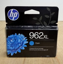 GENUINE HP 962XL CYAN INK CARTRIDGE ORIGINAL HIGH YIELD EXP. 02/2028 NEW NIB