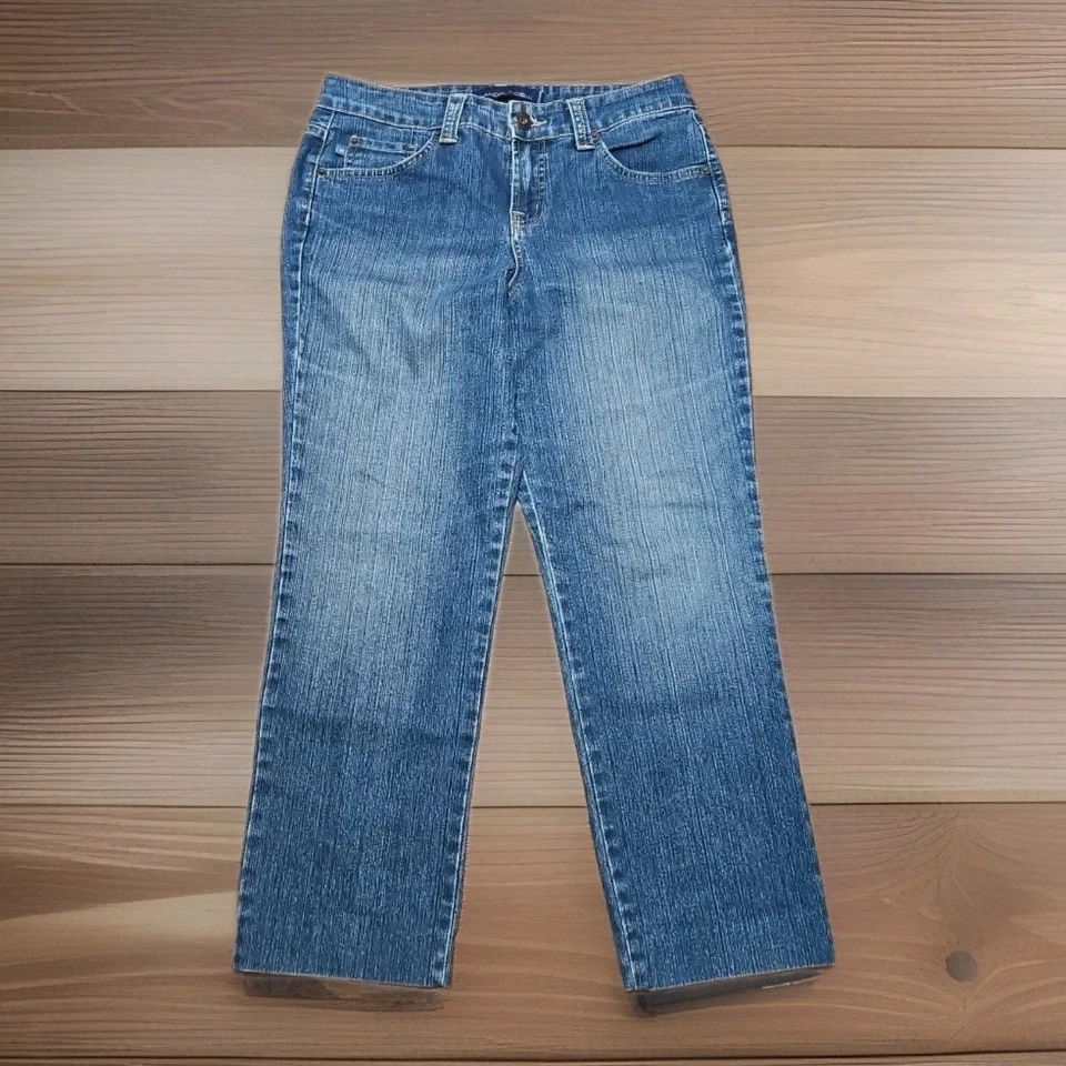 Vaqueros BandolinoBlu Mandie Calce Clásico Para Mujer Talla 10 Azul Denim 100% Algodón  Foto 2 de 4