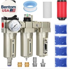 34 Npt Industrial Air Dryer For Compressor3 Stage Air Compressor Water Separa