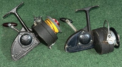 (2) Nice Vintage DAM Quick Finessa Spinning Reels- One Bail Needs Replaced-
