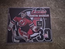 Martin Brodeur New Jersey Devils Game Used Stick Picture With Coa