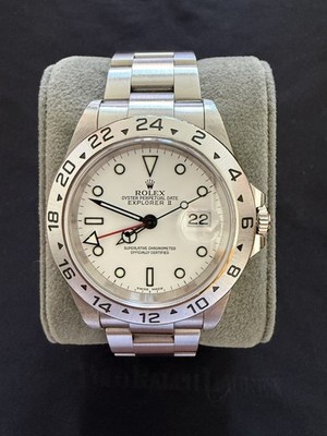 Rolex Explorer 2 II Ref. 16570 aus 2001 incl. original Box von deutschem Konsi