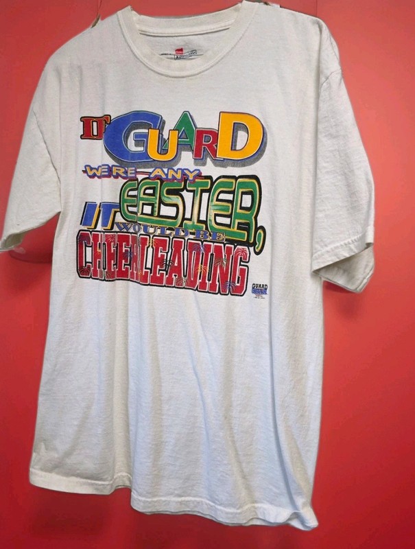 Colorguard Graphic "If Guard Were Any Easier" T-shirt By Guard Gear - Unisex M