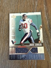 2004 Upper Deck #AJ-GJ Andre Johnson UD Game Jerseys