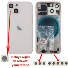 Chasis iPhone 13 MINI ROSA tapa trasera (…