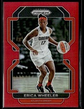 L71,111 -  2022 Panini Prizm WNBA Prizms Red #135 Erica Wheeler /199