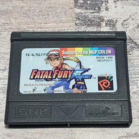 Fatal Fury First Contact Neo Geo Pocket Color 1999 SNK NGP NGPC Tested Working 