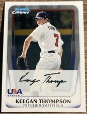 KEEGAN THOMPSON  2011 Bowman Chrome Draft Prospects #BDPP107