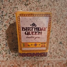 Mary Engelbreit Birthday Queen Polka Dot Flat Invitations 8 w/ partyinvites