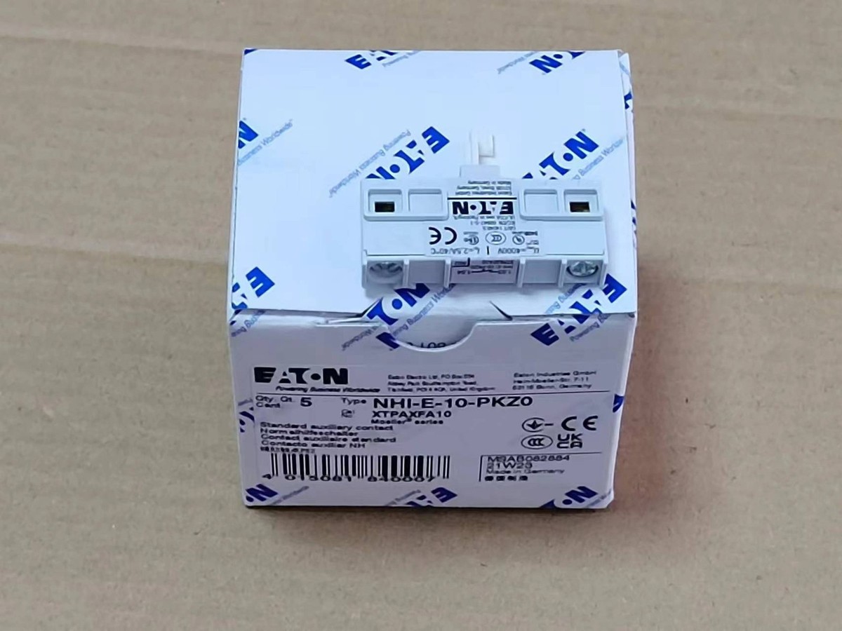 1pc New NHI-E-10-PKZ0 XTPAXFA10 Auxiliary Contact 1NO Brand | eBay