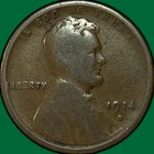 1914-D Lincoln Wheat Cent Choice Good G+/VG Coin #36565