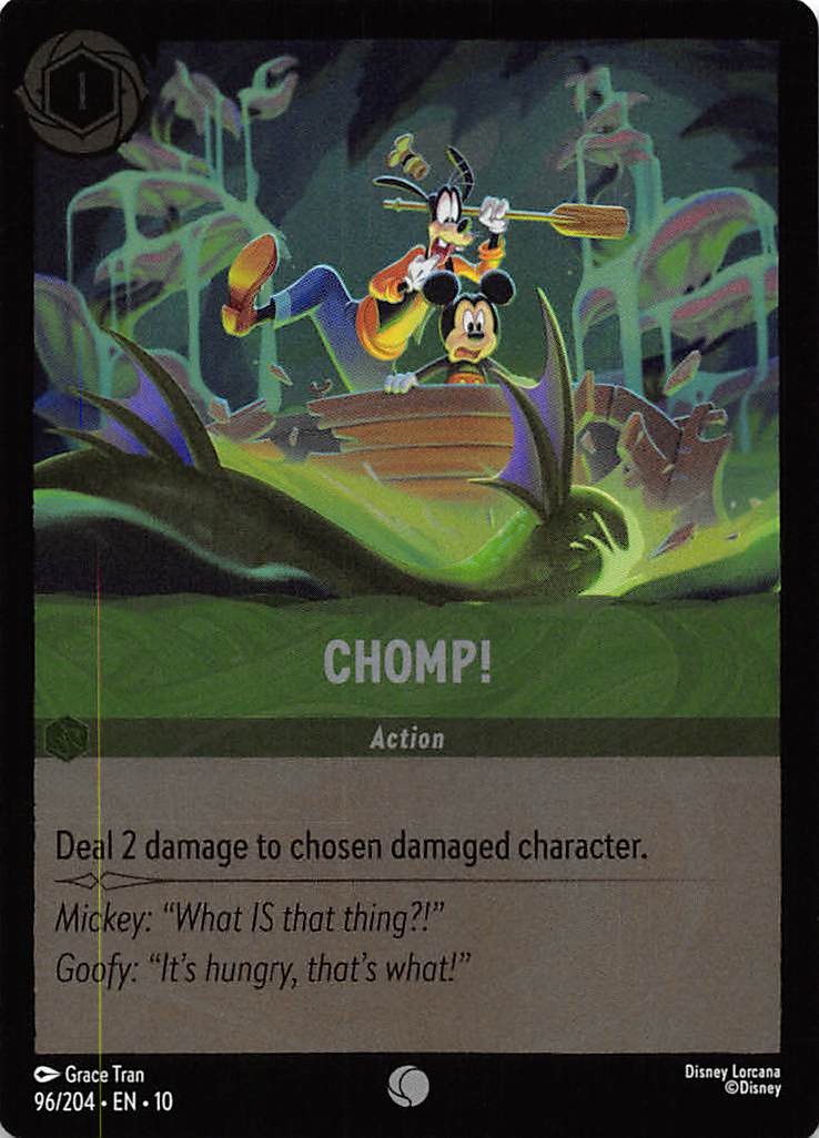 Chomp! Foil 96/204 Whispers in the Well Disney Lorcana 001345