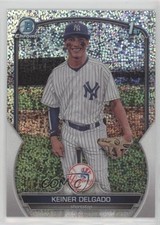 2023 Bowman Chrome Prospects Speckle Refractor /299 Keiner Delgado #BCP-191 3q5