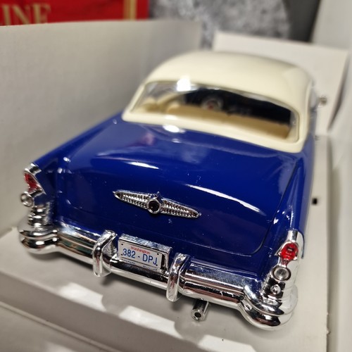 Mira 1955 Buick Century Blue Golden Line 1/18 Diecast Metal New but Old VGC - Picture 6 of 12