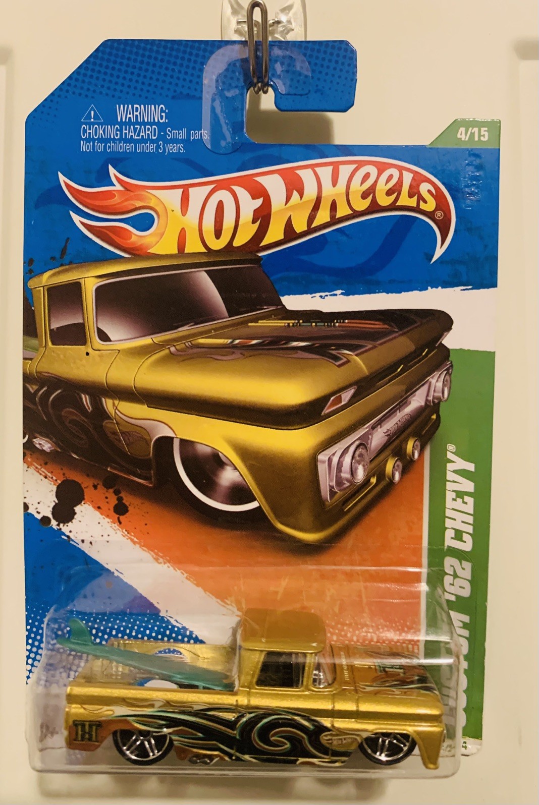 Hot Wheels 2011 Treasure Hunt Custom '62 Chevy W/protector