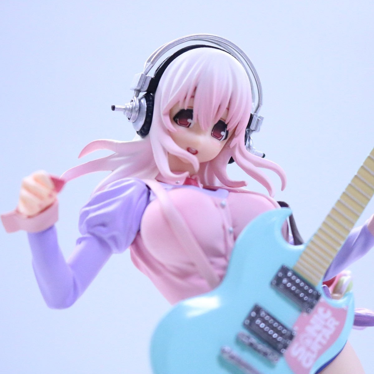 「本日処分出品」SUPER SONICO ヘッドフォンフィギュア BANPRESTO Ichiban Kuji LO Prize Super Sonico Premium Figure