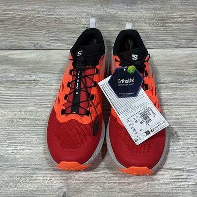 Salomon Sense Ride 5 Red Orange Ortholite Trail Running  display picture 1