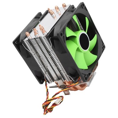 CPU Cooler Double Fan For Efficient Cooling Easy To Use