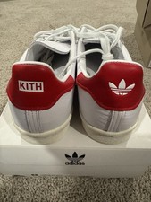 Adidas Kith x Campus 80s Classics Program White Red