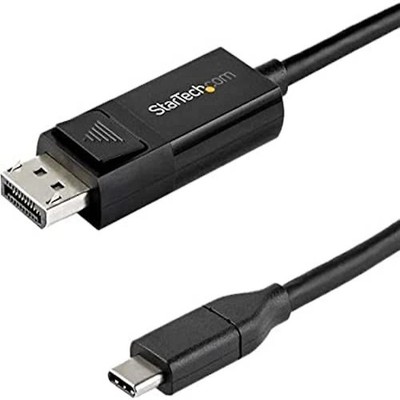 StarTech.com 3ft (1m) USB C to DisplayPort 1.4 Cable 8K 60Hz/4K - Bidirectional 