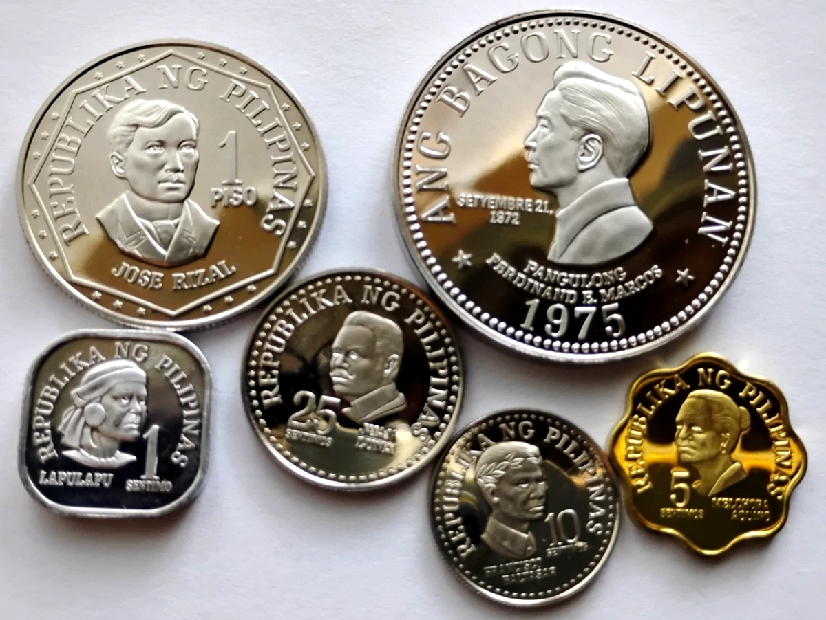 1975年 フィリピン プルーフ貨幣セット フランクリンミント社
