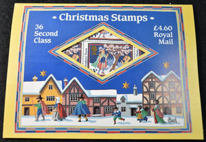 GREAT BRITAIN 1986 #1136a MNH XMAS BOOKLET/pane of 36 stamps