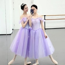 New Ballet Tutu Dress Adult Girls Romantic Dance Dress Costume Performance Show