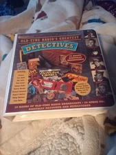 Old-Time Radio's Greatest Detective Shows 20 CD SET 20 hours. TESTED. CLEAN DISC