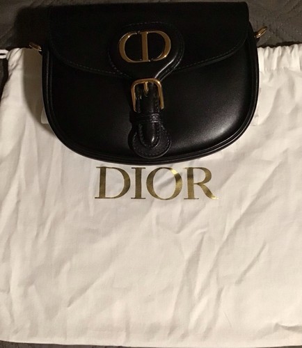 Dior Bobby Flap Bag Leather Small - Black - Excellent Condition