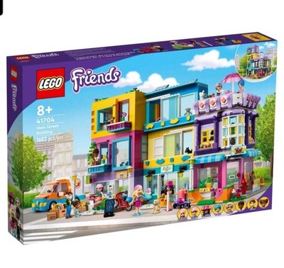 LEGO FRIENDS: Main Street Building (41704) Retired Set. New but has box damage. 