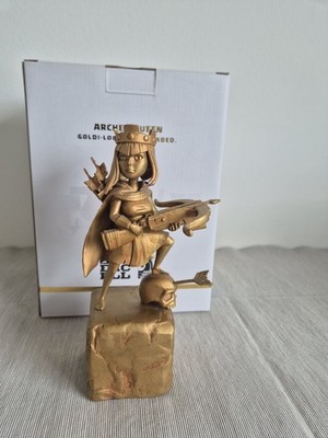 Clash of Clans Archer Queen Statue  GOLD Limited Edition 2019  OVP- TOP Zustand