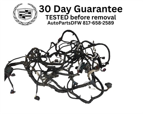 2007 Cadillac SRX 3.6L Engine Wiring Harness Assembly 15874800 used oem