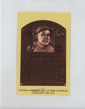 1981 National Baseball Hall of Fame and Museum Postcards Dave Bancroft HOF 0m0