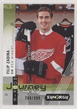 2019 Upper Deck Synergy Rookie Journey Draft Day 369/999 Filip Zadina #RP-3 01ks