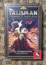 Talisman: The Harbinger Expansion, The Magical Quest Game 4th Edition NEW/Opened