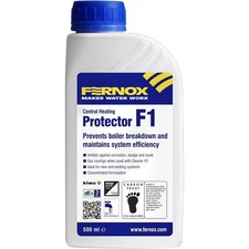 Image of Fernox F1 Central Heating Protector 500ml Bottle for Boiler Radiator Sludge
