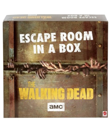 ESCAPE ROOM IN A BOX Walking Dead Game Edition FACTORY SEALED Survive The Horror