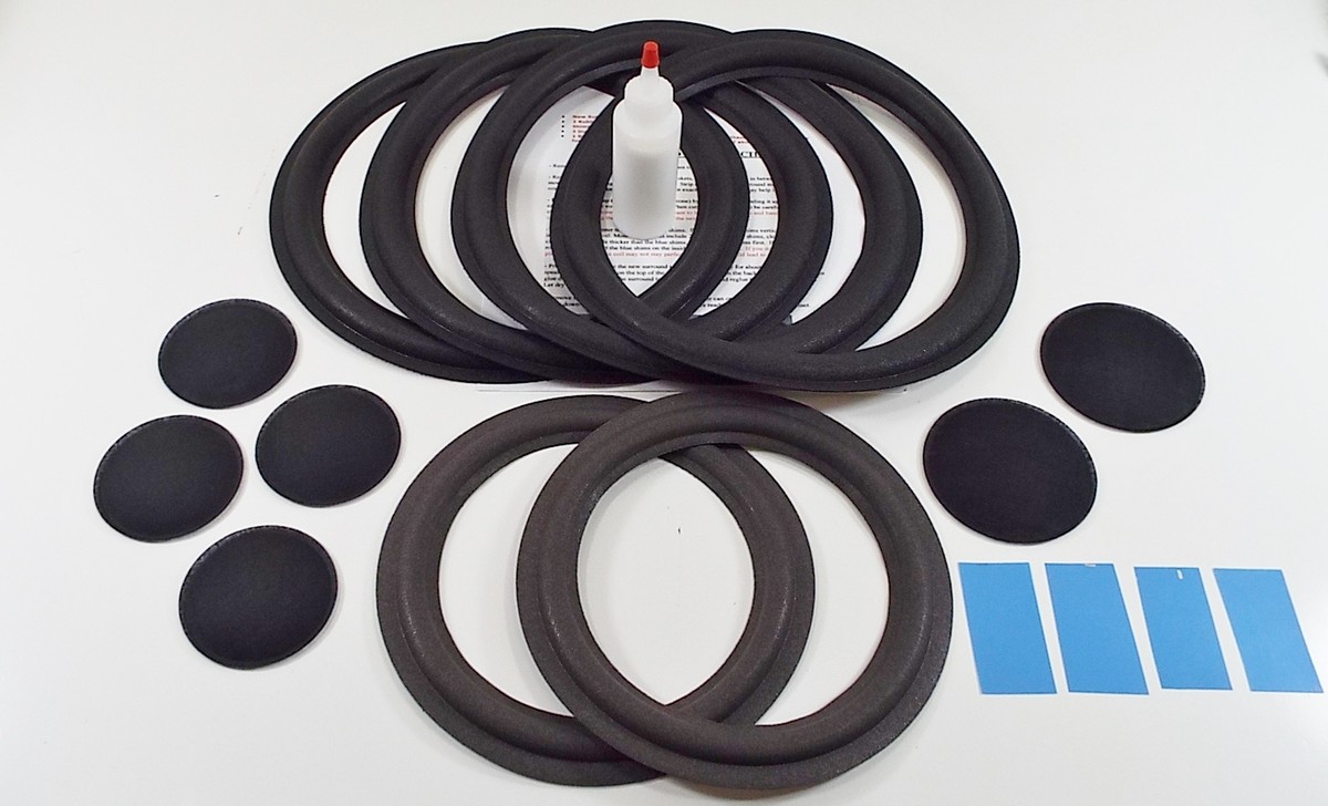 AR 9 KIT Sospensioni Di Riparazione Per Woofer Midrange In Foam Bordo E Colla Ac - Foto 2