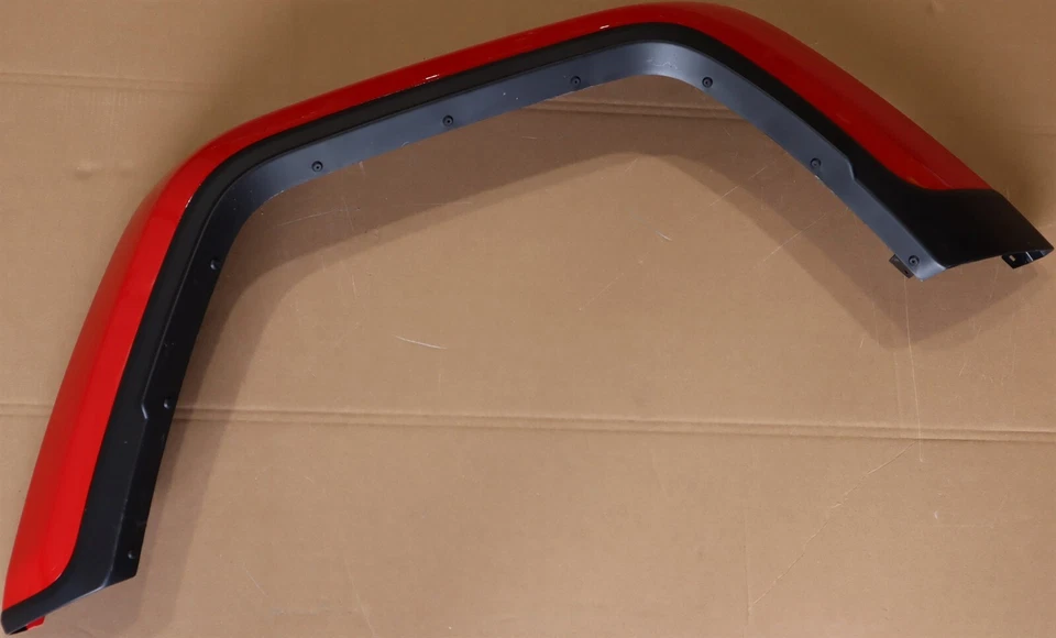 RED Rear Left Fender Flare 20-25 Jeep Gladiator JT RUBICON Driver-Side OEM - Image 2 of 4