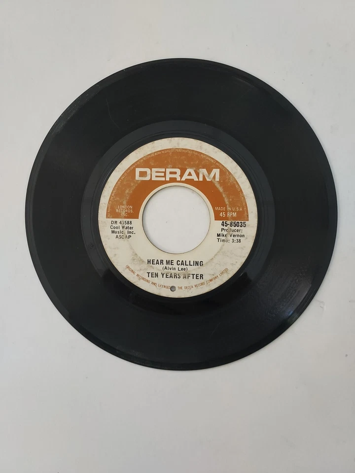 45 RPM Vinyl Record Ten Years After I'm Coming Home VG - Image 3 of 4