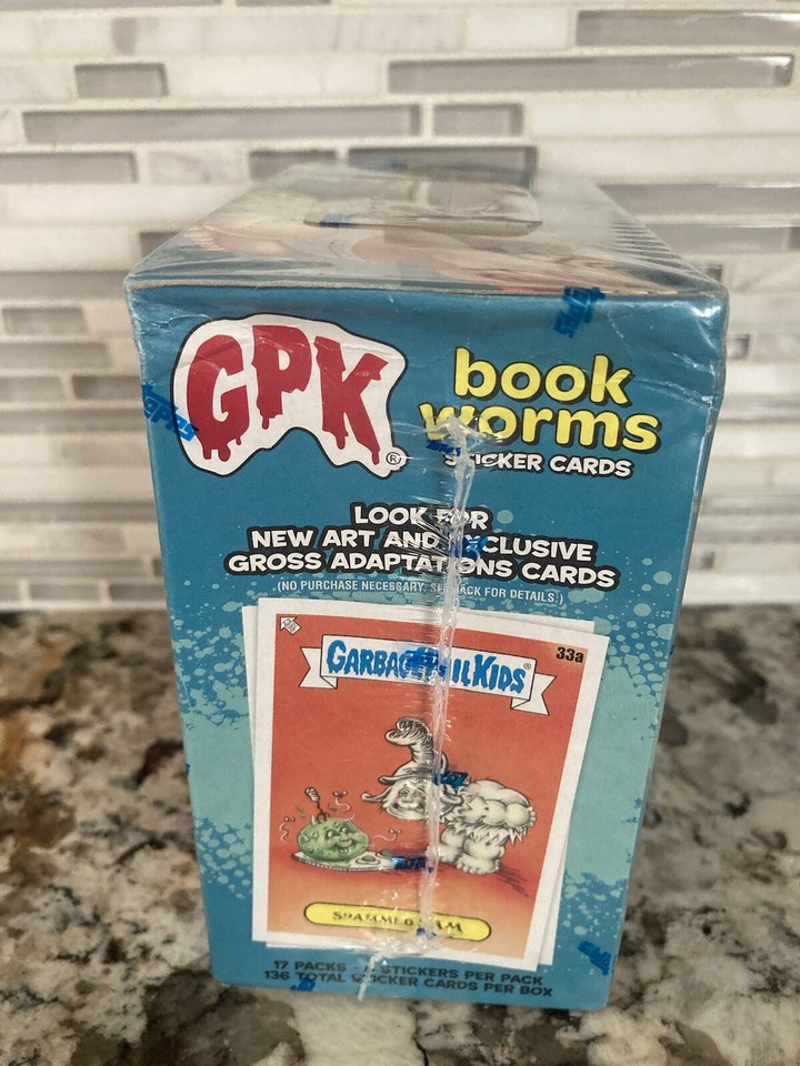 2022 Topps Garbage Pail Kids Book Worms Mega Box - Brand New Factory ...