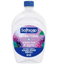 Softsoap Antibacterial Liquid Hand Soap Refill White Tea Berry Scented Hand Soap