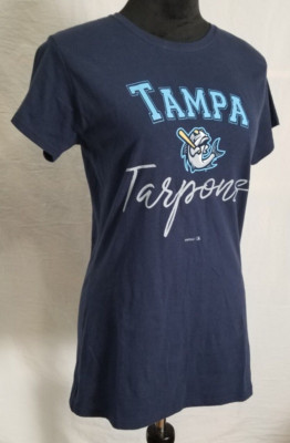 Gildan Softstyle Tampa Tarpons Womens Ladies T-Shirt Large Yankees Minor League